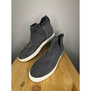 Birdies‎ Women's Falcon Water Resistant Suede Sneaker Bootie Gray Size 8.5
